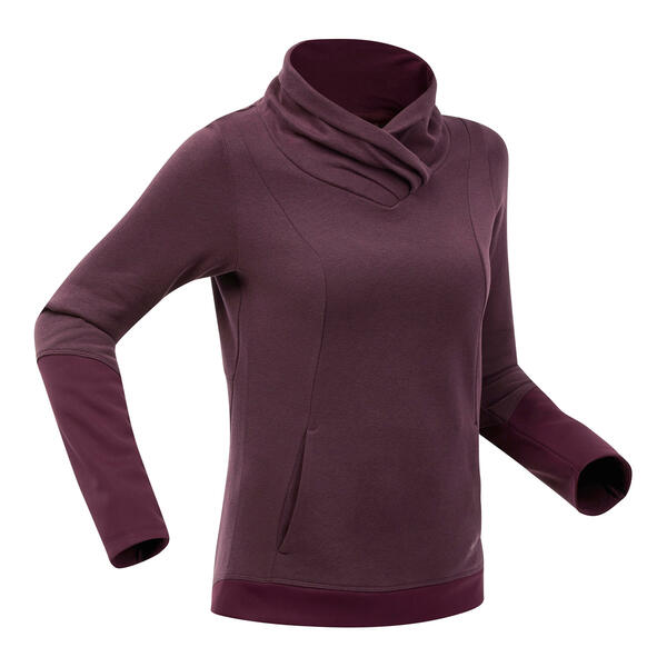 Bild 1 von Sweatshirt Damen - NH100 bordeaux