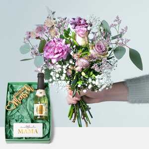 Blumenpost mit Geschenkset Alles Liebe Mama