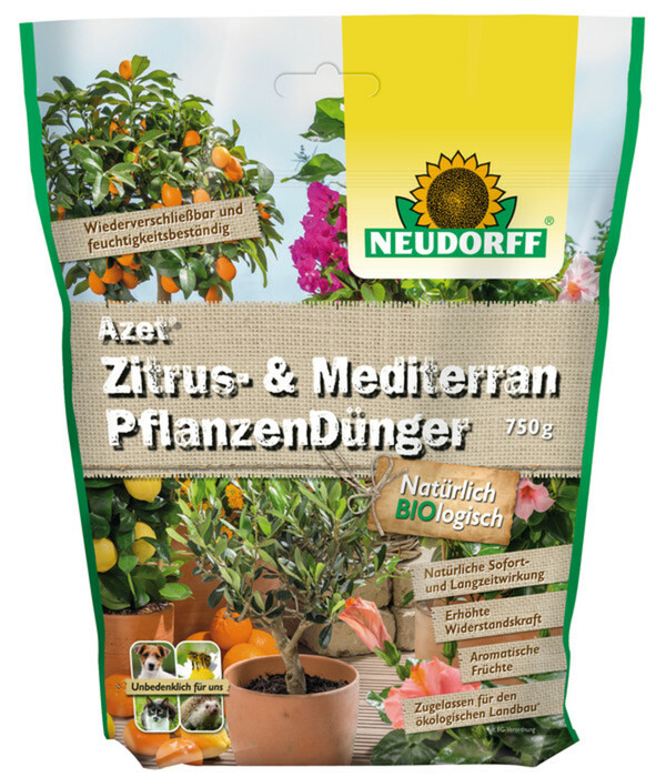 Bild 1 von Neudorff Azet® Zitrus- und mediterraner Pflanzendünger, 750 g