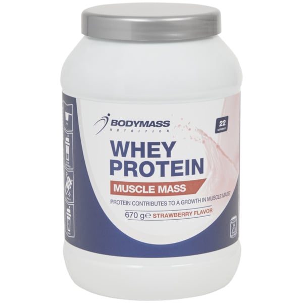 Bild 1 von Bodymass Whey-Protein Erdbeere