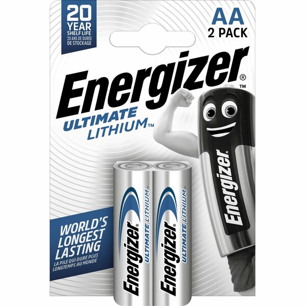 Bild 1 von Energizer Batterie Ultimate Lithium AA Mignon 2 Stück