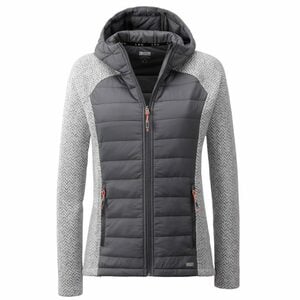 Linea Primero Trekkingjacke LPO Linea Primero funktionelle modische Hybrid Fleece Jacke Zarah