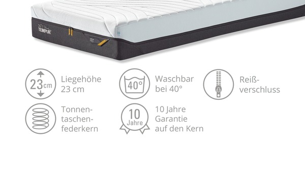 Bild 1 von TEMPUR Viscoschaummatratze Medium Firm Hybrid Pro CoolQuilt