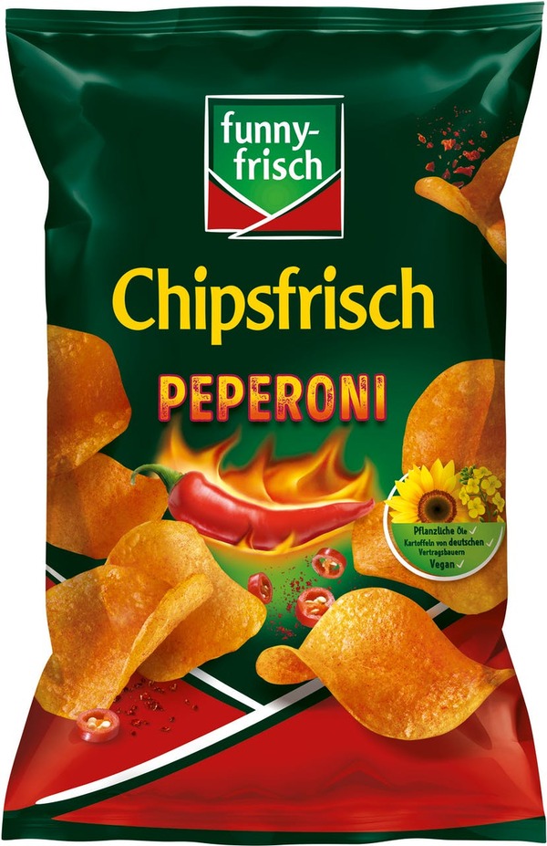 Bild 1 von Funny Frisch Chipsfrisch Peperoni (150 g)