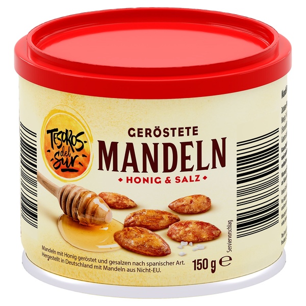 Bild 1 von TESOROS DEL SUR Geröstete Snack-Mandeln 150 g
