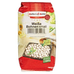 Müller´s Mühle Weiße Bohnen Klein (1 kg)