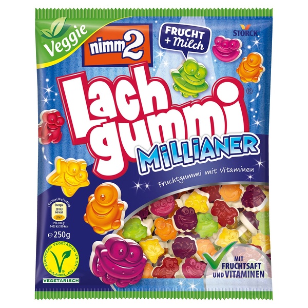 Bild 1 von NIMM2® Lachgummi®  Veggie 250 g