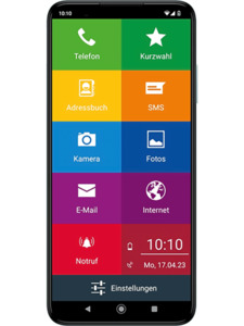 Nokia G22 64 GB EinfachFon® Senioren Lagoon Blue mit green LTE 6   4 GB