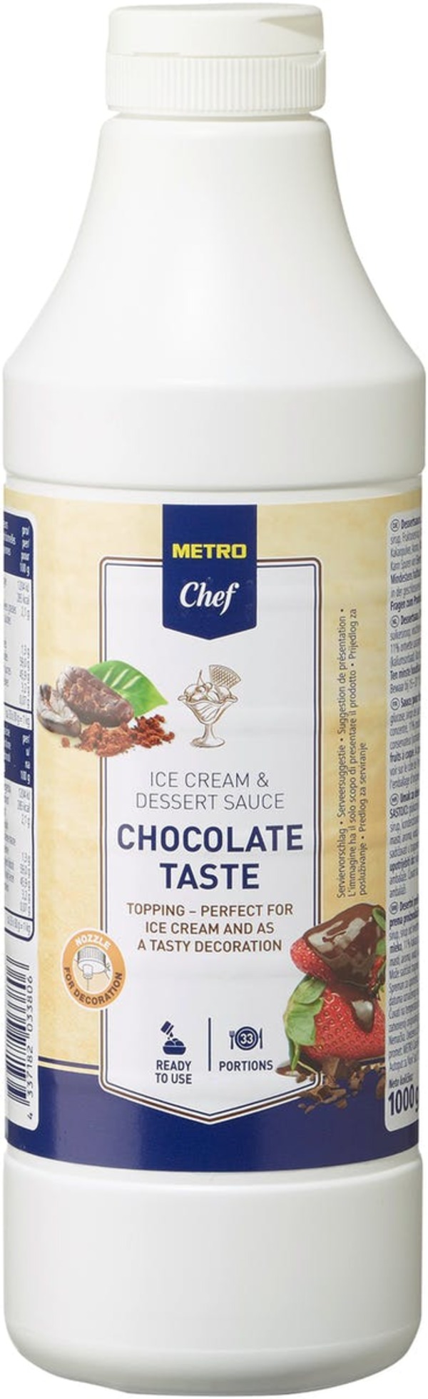 Bild 1 von METRO Chef Dessertsauce Schokolade  (1 l)