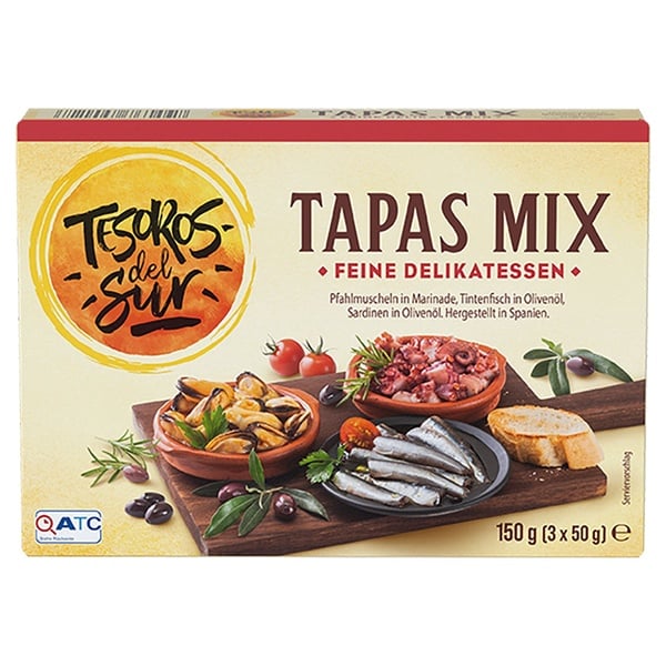 Bild 1 von TESOROS DEL SUL Tapas-Mix 150 g