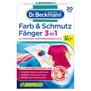 DR. BECKMANN®  Farb- und Schmutzfänger 3-in-1