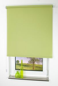 Bella Casa Seitenzugrollo, Kettenzugrollo, 240 x 102 cm, grün