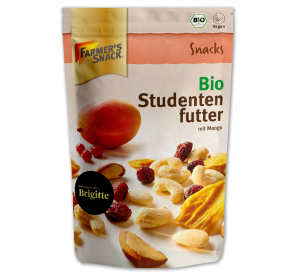 FARMER’S SNACK Bio Studentenfutter oder Bio Nuss Mix* von Penny Markt ...