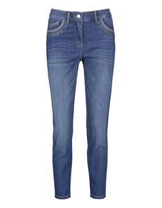 Gerry Weber Edition - 5 Pocket Jeans BEST4ME CROPPED mit Dekor