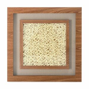 Kayoom Bild Holzkunst Quadrat 60x60 III WON240