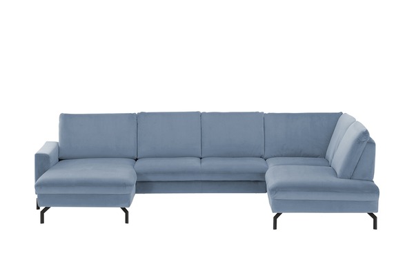 Bild 1 von Kollektion Kraft Wohnlandschaft  Grace blau Maße (cm): H: 89 Polstermöbel