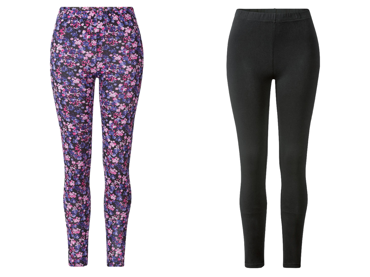 Bild 1 von esmara® Damen Leggings, normale Leibhöhe