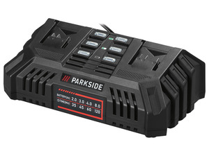 PARKSIDE® 20 V Akku-Doppelladegerät »PDSLG 20 A1«, 4,5 A, ohne Akku