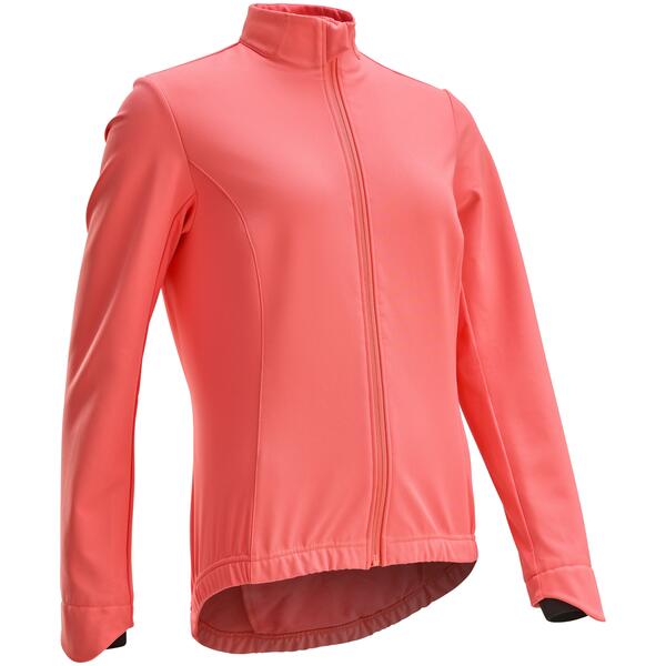 Bild 1 von Fahrradjacke Rennrad Winter Damen 100 rosa