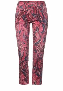 STREET ONE 7/8-Hose Casual Fit Hose mit Print