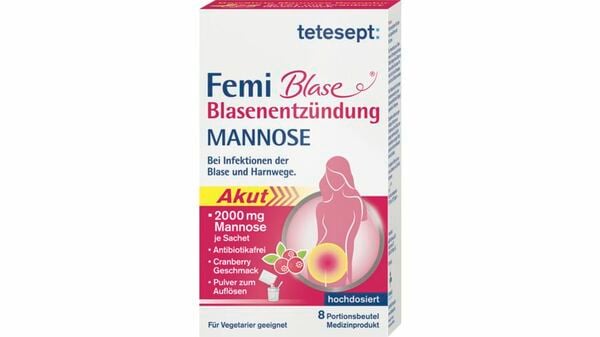 Bild 1 von tetesept Femi Blase® Blasenentzündung Mannose