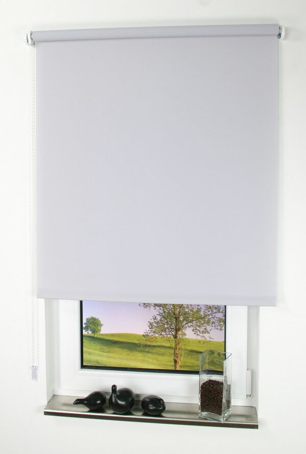 Bild 1 von Bella Casa Seitenzugrollo, Kettenzugrollo, 180 x 102 cm, hellgrau