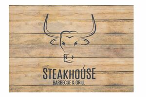 Peyer Syntex BBQ Matte Grillmatte; Steakhouse Holz; Farbe Braun 75 x 120 cm