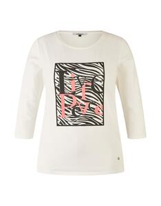 Steilmann Woman - 3/4 Arm Shirt mit Frontprint im Zebra-Design