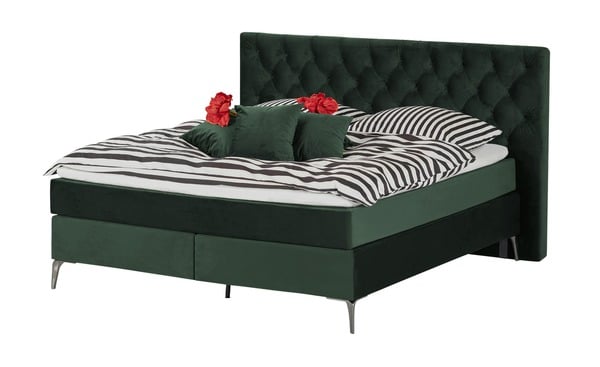 Bild 1 von SKAGEN BEDS Boxspringbett  Laesa grün Maße (cm): B: 200 H: 122 Betten