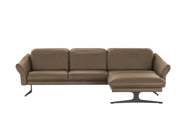 Bild 1 von himolla Ecksofa Leder  1059 braun Maße (cm): B: 284 H: 83 T: 179 Polstermöbel