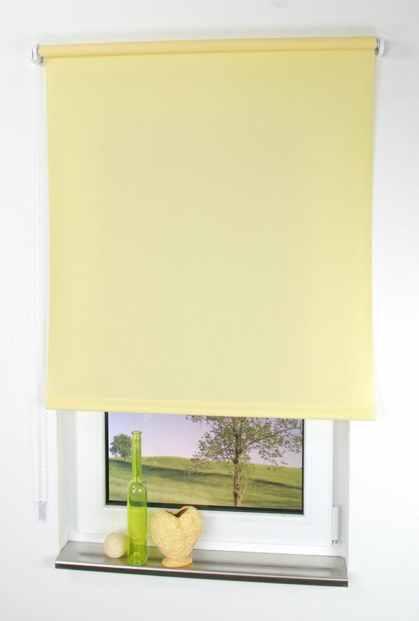 Bild 1 von Bella Casa Seitenzugrollo, Kettenzugrollo, 180 x 122 cm, gelb