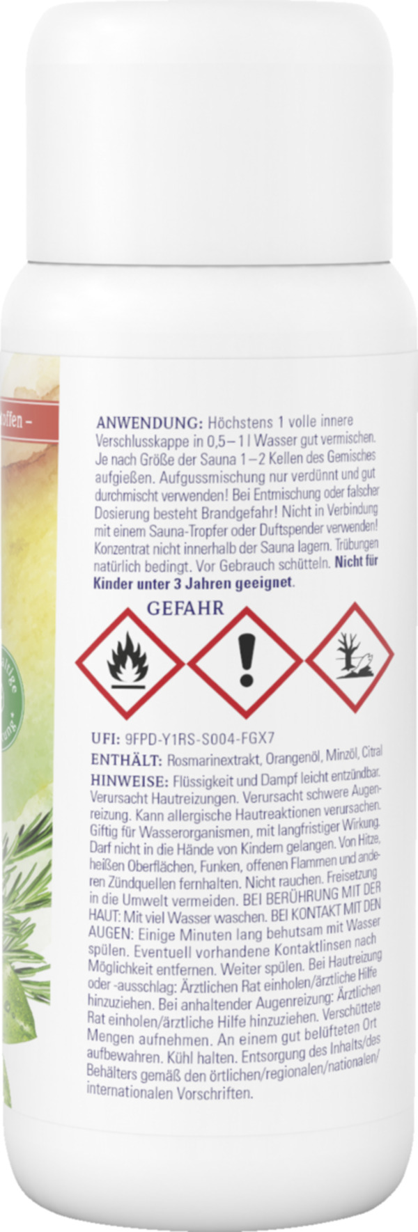 Bild 2 von Dresdner Essenz Sauna Aufguss Orange Rosmarin