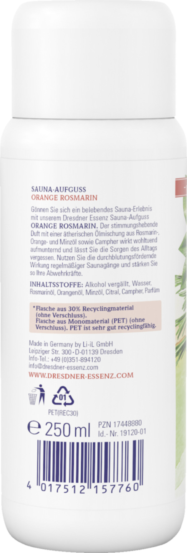 Bild 3 von Dresdner Essenz Sauna Aufguss Orange Rosmarin
