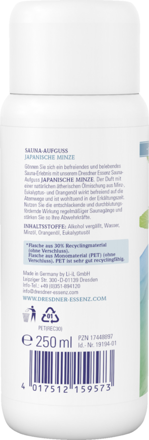 Bild 3 von Dresdner Essenz Sauna Aufguss Japanische Minze