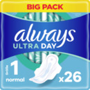 Bild 1 von Always Ultra Day Binden Normal mit Flügeln Big Pack