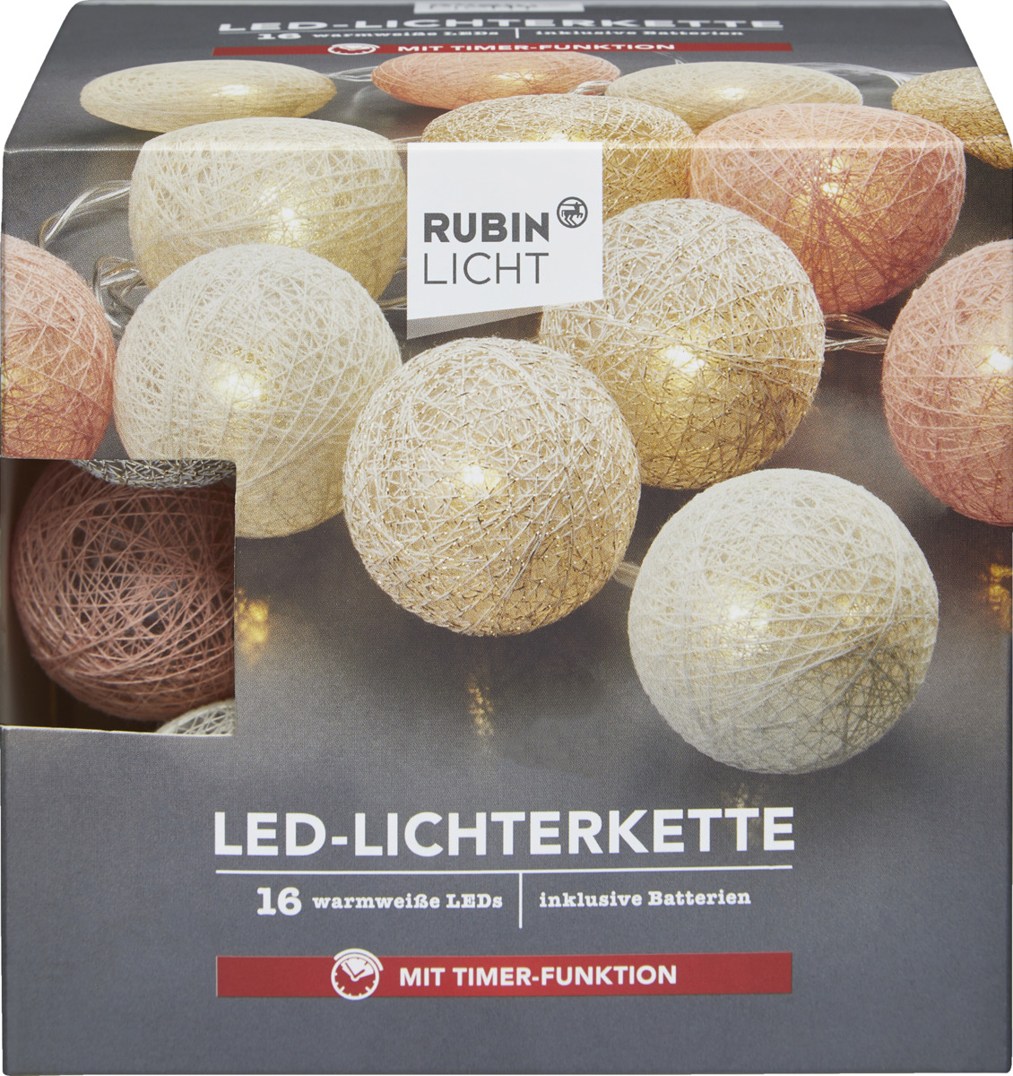 Bild 1 von Rubin Licht LED-Lichterkette natur