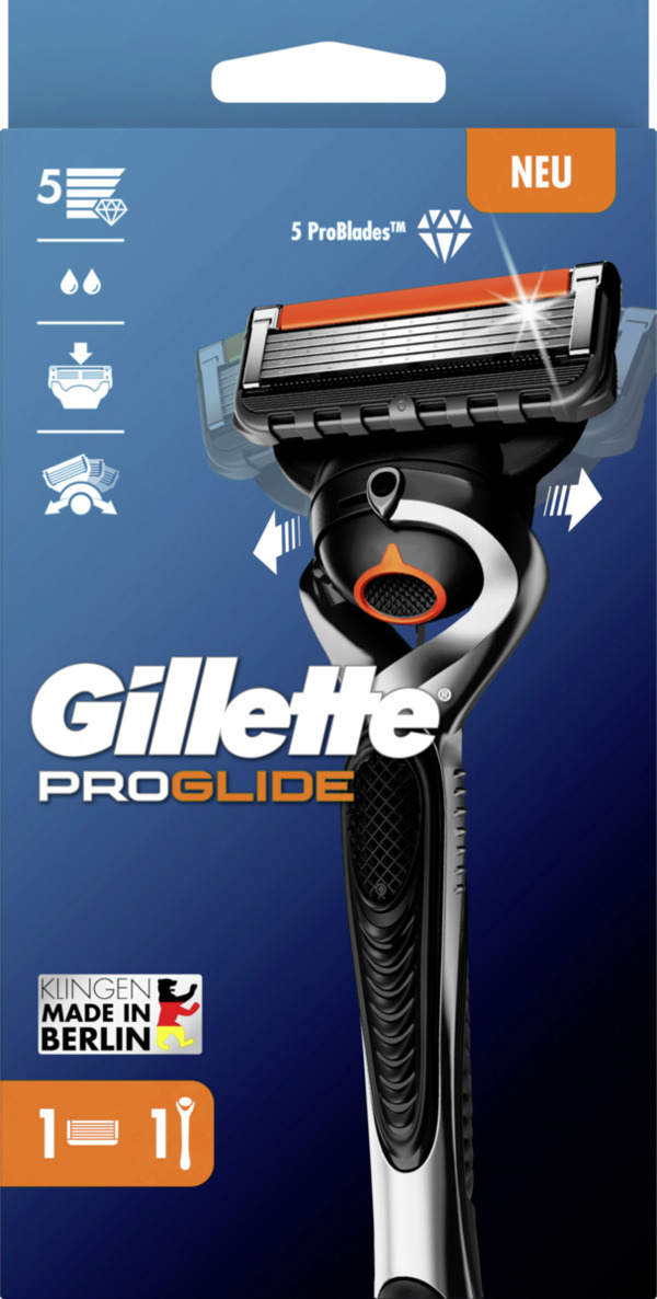 Bild 1 von Gillette ProGlide Flexball Rasierer mit einer Klinge