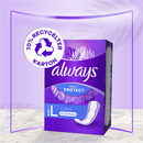 Bild 4 von Always Daily Protect Slipeinlagen Long ohne Duft Big Pack