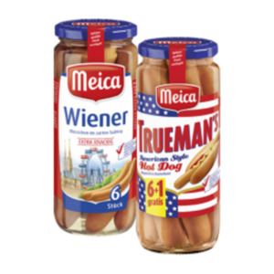 Meica Wiener Würstchen, Frankfurter Art oder Trueman's Hot Dog Würstchen