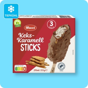 Keks-Karamell-Sticks