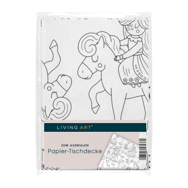 Bild 2 von LIVING ART Papier-Tischdecke