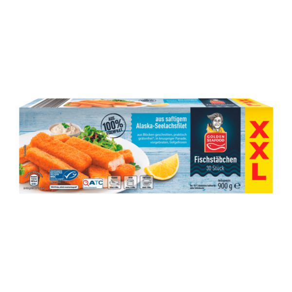 Bild 1 von GOLDEN SEAFOOD Fischstäbchen XXL