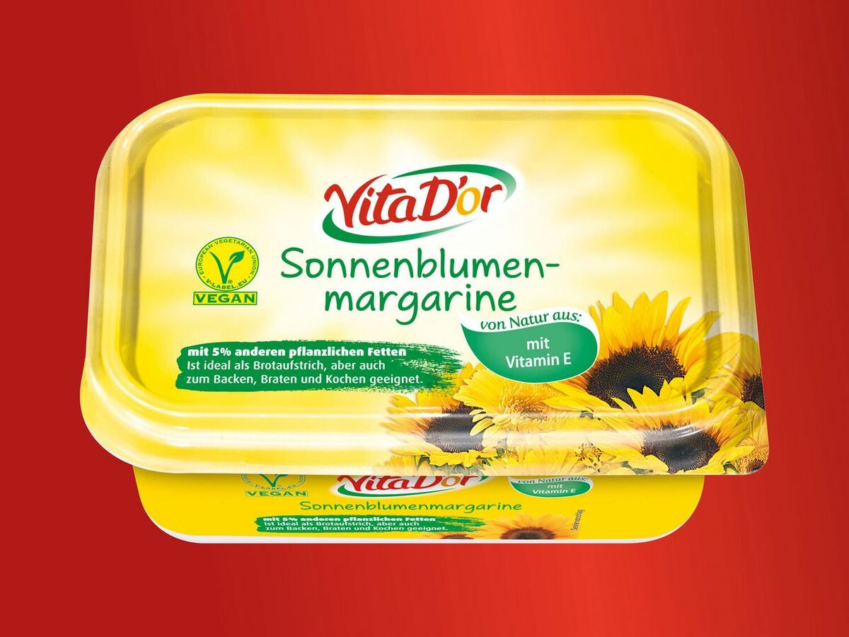 Vita D’or Sonnenblumenmargarine von Lidl ansehen!