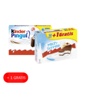Ferrero Milch-Schnitte oder Kinder Pingui