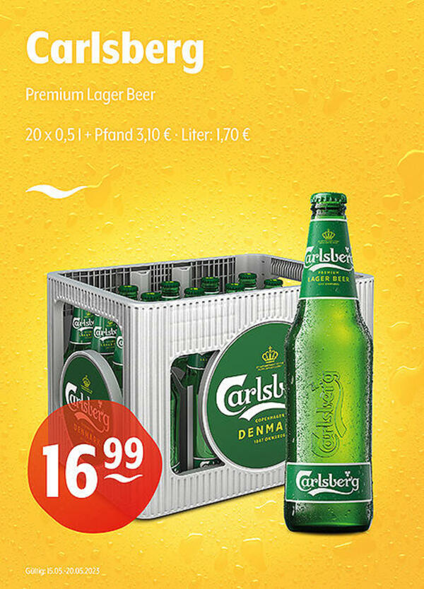 Bild 1 von Carlsberg Premium Lager Beer