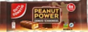 Gut & Günstig Schokoriegel Peanut Power 6ST 300G