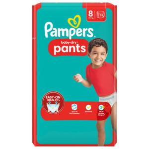 Pampers Baby-Dry Pants Gr.8 19+kg 15 Stück