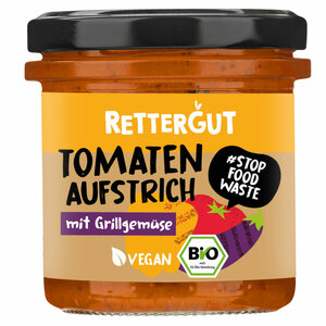Retter Gut Aufstrich Tomate Grillgemüse Bio 135 g DE-ÖKO-013