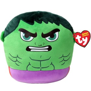 Marvel - ty Squishy Beanies - Pl&uuml;sch Kissen Hulk - ca. 31 cm