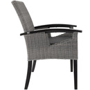Bild 2 von Rattan Tisch Tarent mit 4 Stühlen Rosarno - grau